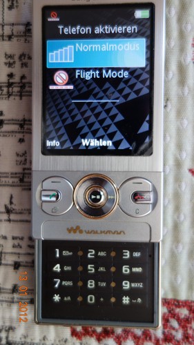 Elegantes schiebehandy sony - elegantes,
