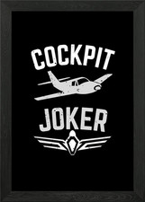 Cockpit Joker Pilot fliegt