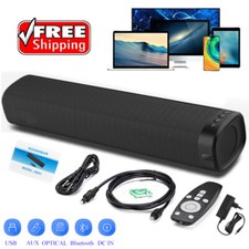 Soundbars für TV, Lautsprecher für Fernseher Bluetooth 5.0 AUX/RCA, optisch, USB