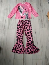 Schlaghose mit Langarmshirt Gr