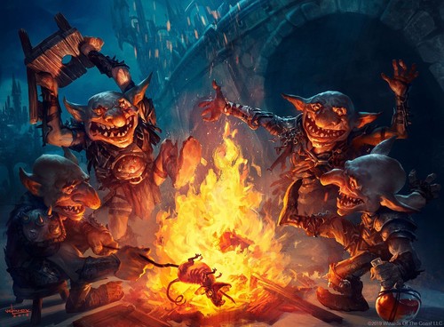 Mtg goblin standard deck - mtg,