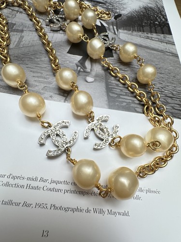 Vintage chanel perlenkette - vintage,