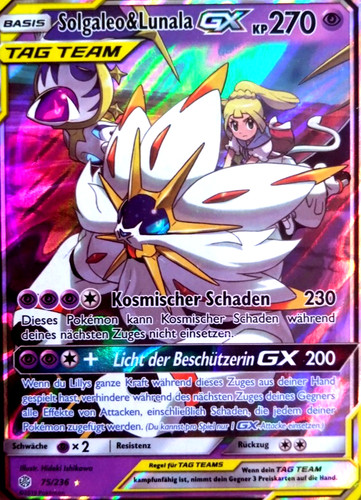 Pokemon karte solgaleo - karte,