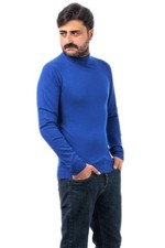 Herren Halbarm Pullover Wolle