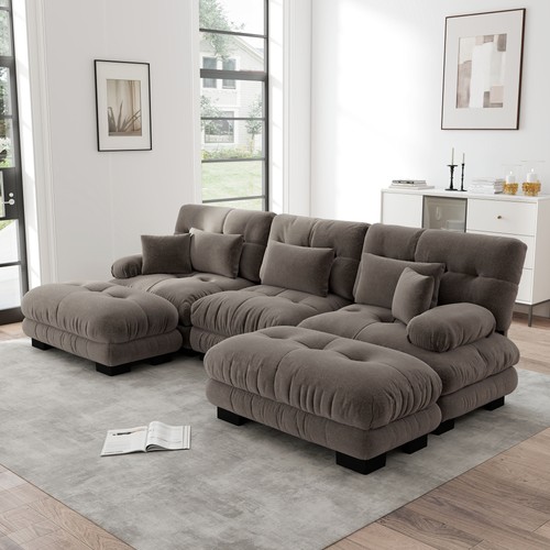 Modulares ecksofa form xxl - modulares, u-form