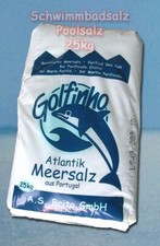 25kg Sack Schwimmbad Salz