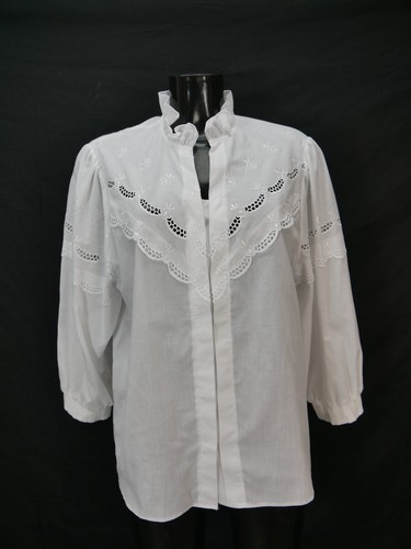 Trachtenbluse weiß - gr.48,