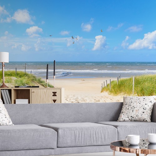 Vlies fototapete strand sand - fototapete,