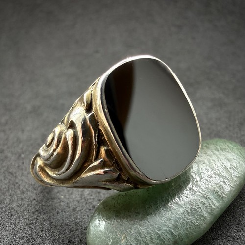 Jugendstil ring 835 silber - jugendstil,