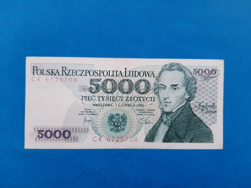 5000 zlotych polen - 5000,