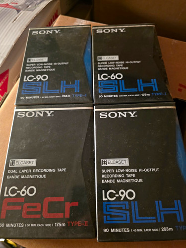 Stk sony elcaset kassette - elcaset,