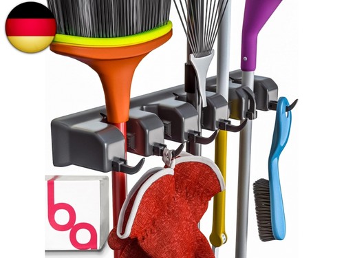 Besenhalter und wandhalterung - besenhalter,