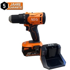 AEG 18V Akku Bohrschrauber Akkuschrauber BS18G4-202C 60Nm 1x4,0Ah Akku + Koffer