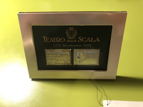 Briefmarken teatro alla - briefmarken, scala
