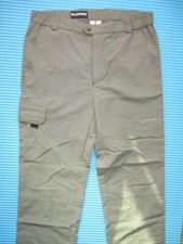 KLEPPER Trekking Hose Wandern Herren 24 olive leicht & bügelfrei Gummizug