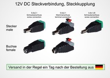 12V DC Steckverbinder
