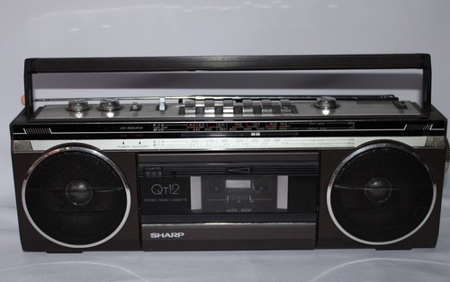 Vintage sharp stereo radio - vintage,