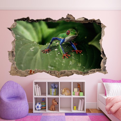 Regenwald bunter frosch - bunter,