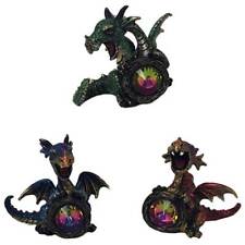 3er Set kleine bunte Drachen