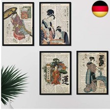 Nacnic set von 4 alte japan