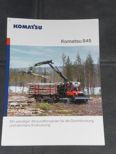 Komatsu 845 forwarder - 845,