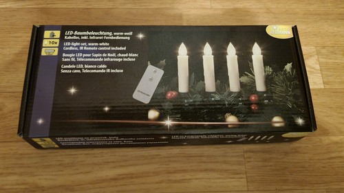 Led weihnachtskerzen - 10,