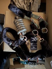 Halfter Set, Full, Roségold, Chocolate Chip, weich unterlegt, Unbenutzt