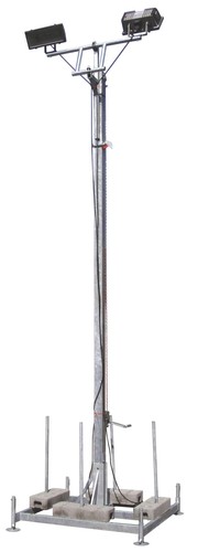 Lichtmast lampenmast bis 6 - 6, m