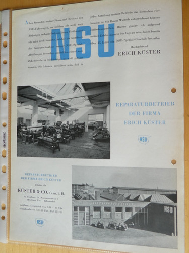 Original nsu mitteilung - original,