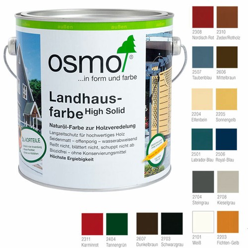 Osmo landhausfarbe high solid - osmo,