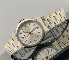 CHICE DAMEN UHR EDELSTAHL BICOLOR  MIT  DATUM #  SCHMUCKJAGD