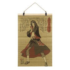 Naruto Rollbild aus Bambus im