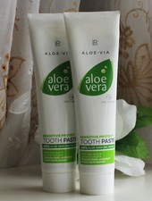 2x100ml LR Aloe Vera Schützende Zahnpasta Sensitive Protect Tooht Paste 