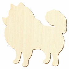 Holz Zwergspitz - Deko Basteln