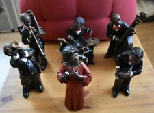 7 Teiliges  All That Jazz Jazz Figuren Parastone 1990 aus Nachlass