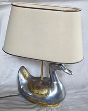 Entenlampe Tisichlampe Lampe Tischleuchte Ente Metall