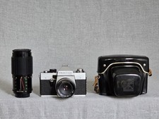 PRAKTICA LTL mit Tasche und 70-210 Objektive Funktioniert