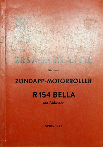 Zündapp motorroller 154 - motorroller,