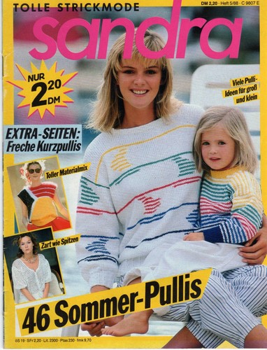 Sandra strickmode heft - strickmode,,