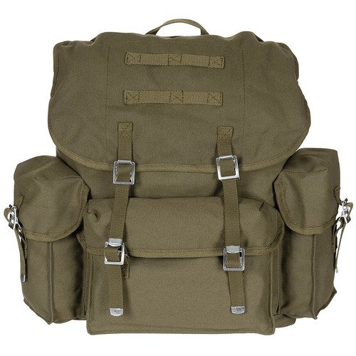 Mfh rucksack canvas l - bw,