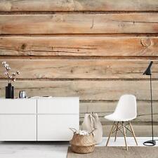Fototapete Holzwand Wohnzimmer Schlafzimmer Braun Vlies Tapete 9306a