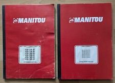Manitou CD 15P / 18P / 20P / 25P / 30P / 35P Betriebsanleitung + Ersatzteilliste