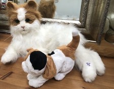 3) FurReal Friends Hasbro Katze Lulu + Baby Kätzchen 3farbig (R30)