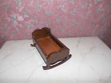 Nostalgie-Wiege-Kinderzimmer-Kaufladen-Puppenhaus-Puppenstube