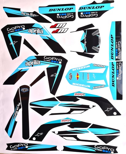 Aprilia 125 50 blue - rx,