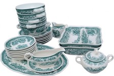 Porzellan Villeroy & Boch Geschirrset Grüner Fasan Grün 