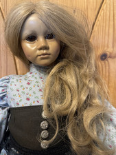 Ute Kase Lepp Vinyl Puppe 70 cm. Top Zustand