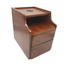 Vockol Nachttisch Möbel Schlafzimmer Massivholz 2 Schubladen Stauraum Station