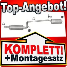 Auspuff für VW CADDY III 2.0