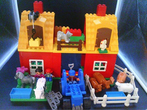 Lego duplo 4665 big farm - duplo, farm-